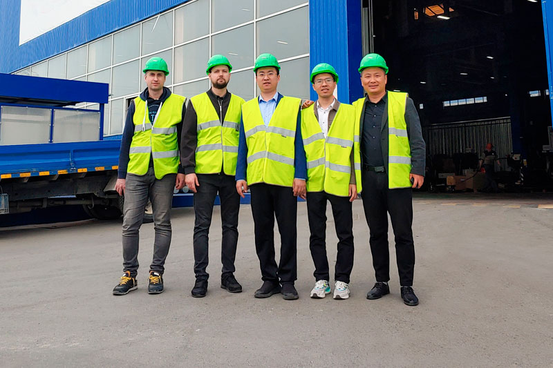 Прицепную технику посетили представители Guangzhou Huajing Machinery Technology Co., Ltd