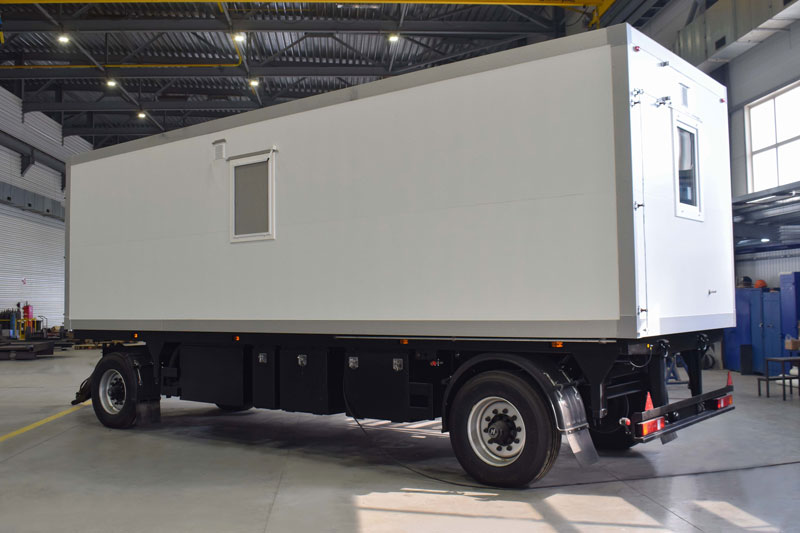 Новинка от Прицепной техники – жилой вагон-дом