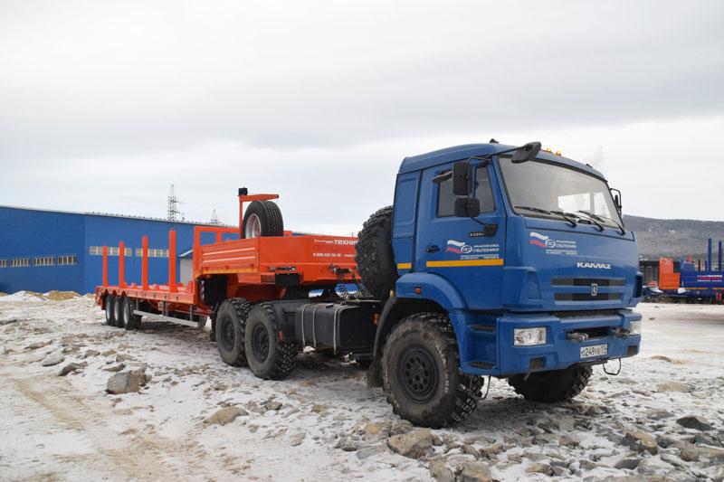 Полуприцеп тяжеловоз высокорамный ППТ-9177-050В3 (36 т.)