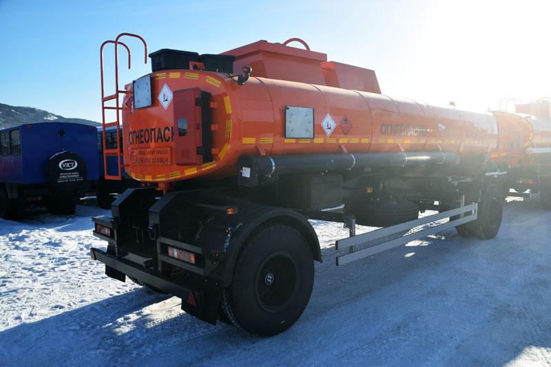 Прицеп-цистерна для ГСМ марки УЗСТ-ПЦ-15-002 (2 оси)