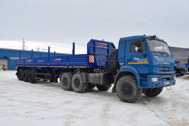 Бортовой полуприцеп ППБ-9178-027Б3-80 (30 т.)