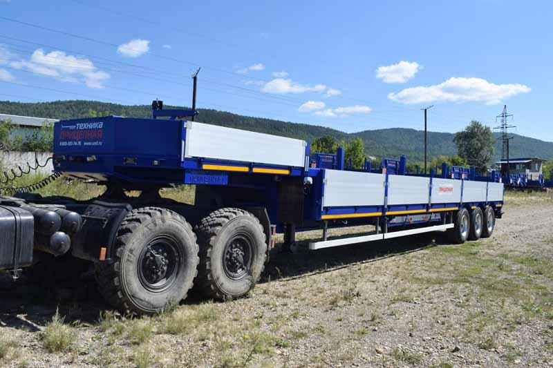 Полуприцеп тяжеловоз высокорамный ППТ-9177-056В3 (39 т.)