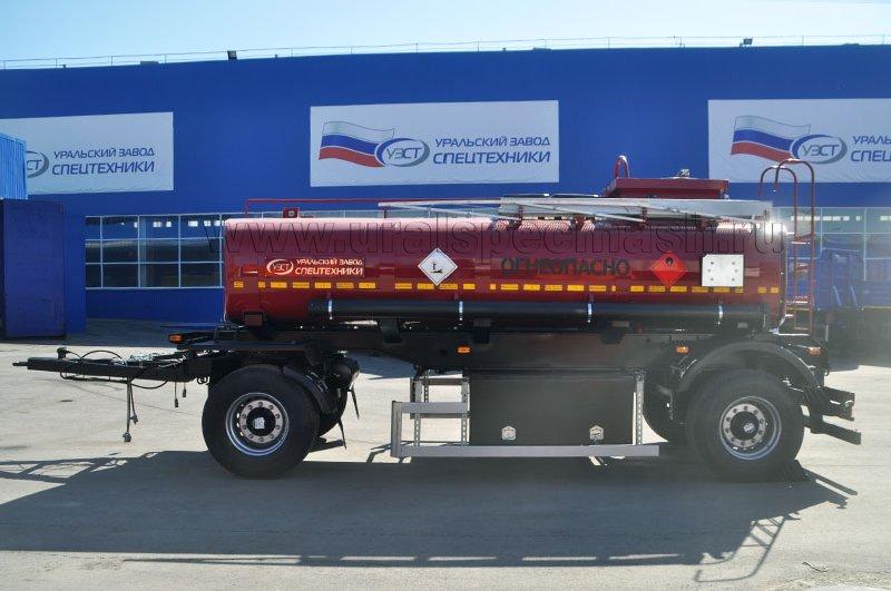 Прицеп-цистерна для ГСМ марки УЗСТ-ПЦ-12 (2 оси)