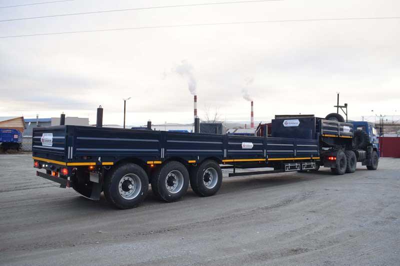 Полуприцеп тяжеловоз высокорамный ППТ-9177-046В3-95 (30 т.)