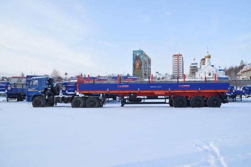 Бортовой полуприцеп ППБ-9178-032Б3-40 (35,5 т.)
