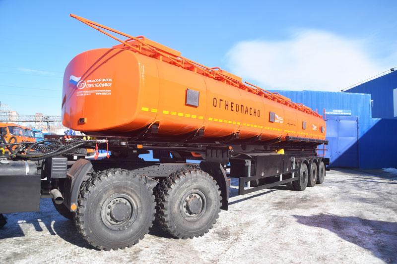 Полуприцеп-цистерна ППЦ-40 (001) для ГСМ (3-осный, прямое сечение)