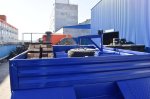 Полуприцеп-контейнеровоз 9177-65В3 (60 т.) с контейнер-цистерной КЦ-30 для техводы