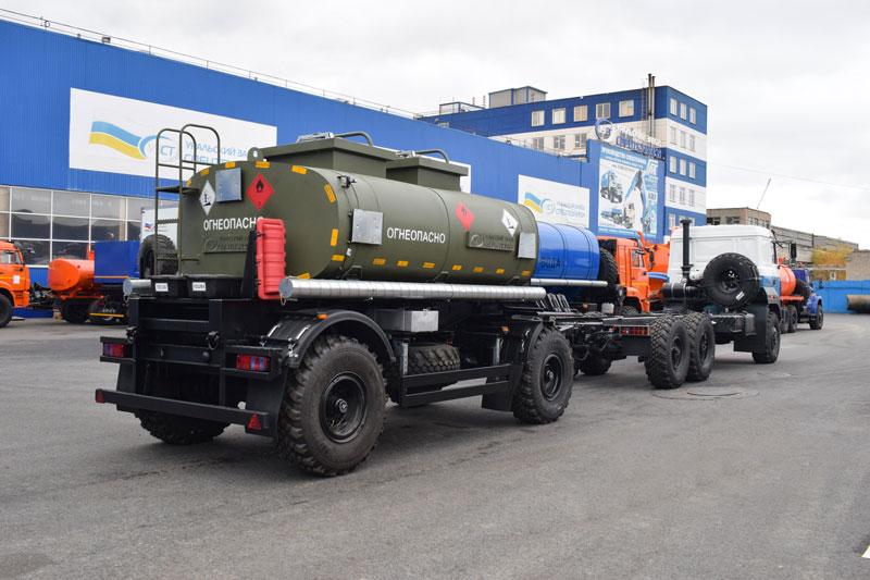 Прицеп-цистерна для ГСМ марки УЗСТ-ПЦ-8-001 (2 оси)