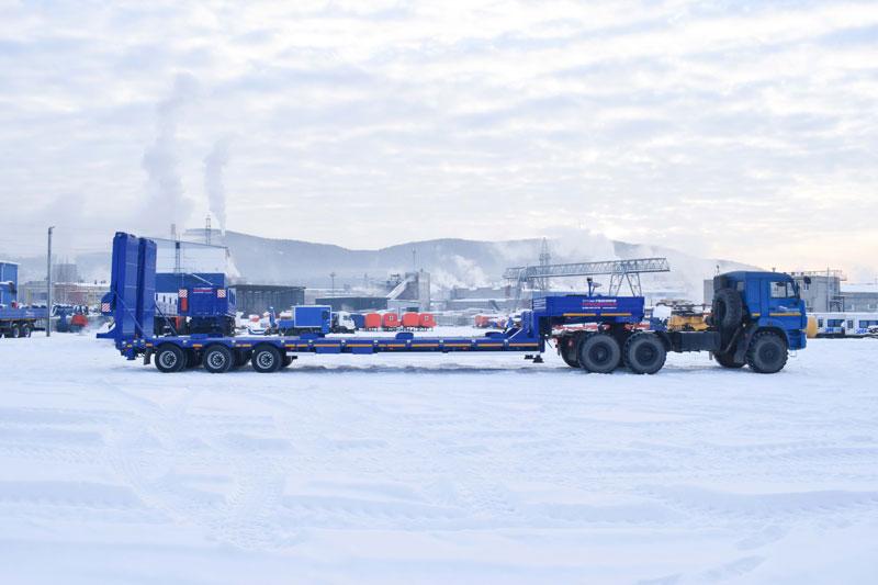 Полуприцеп тяжеловоз низкорамный ППТ-9177-024Н3 (40 т.)