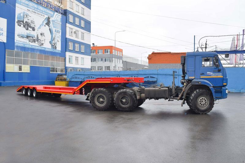 Полуприцеп тяжеловоз низкорамный ППТ-9177-029Н3 (27 т.)
