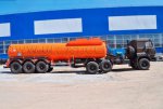 Полуприцеп-цистерна ППЦ-28 для ГСМ (3-осный, переменное сечение круглой формы)