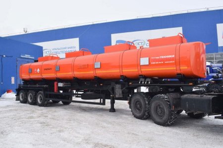 Полуприцеп-цистерна ППЦ-40 (009-10) для ГСМ (3-осный, прямое сечение)