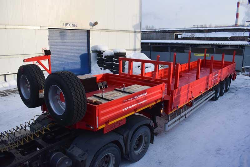 Полуприцеп тяжеловоз телескопический ППТ-9177-002ВР3 (37 т.)