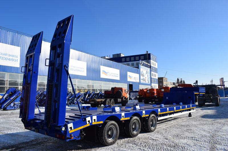Полуприцеп тяжеловоз низкорамный ППТ-9177-012Н3 (46 т.)