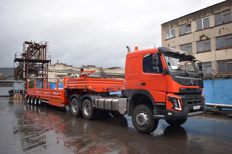 Полуприцеп тяжеловоз низкорамный ППТ-9176-005Н4 (40 т.)