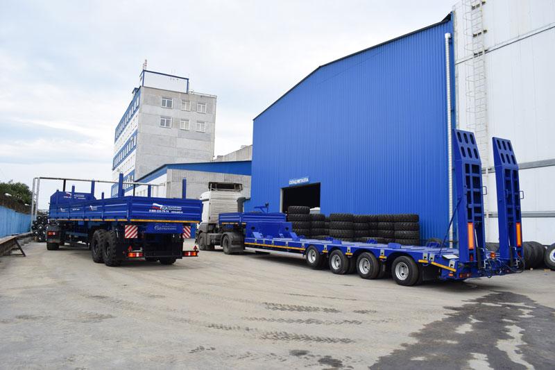 Полуприцеп тяжеловоз низкорамный ППТ-9176-004Н4 (50 т.)