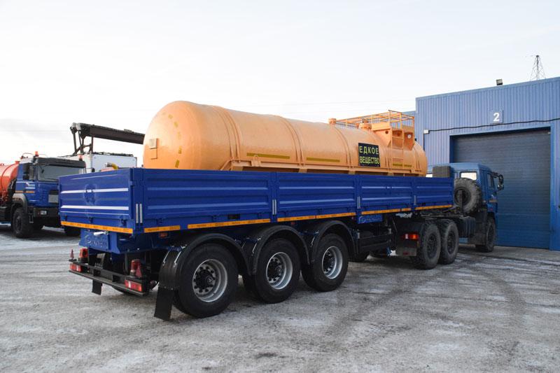 Полуприцеп-контейнеровоз 9178-034Б3 (20,5 т.)