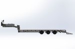 Полуприцеп тяжеловоз низкорамный ППТ-9177-021Н3 (30 т.)
