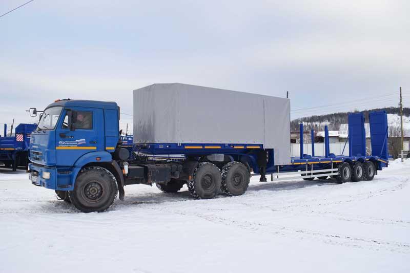 Полуприцеп тяжеловоз высокорамный ППТ-9177-058В3 (40 т.)