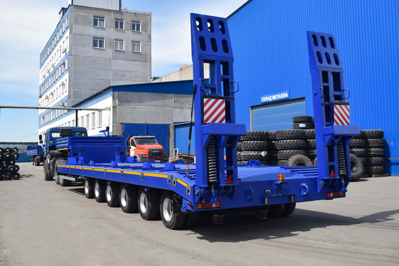 Полуприцеп тяжеловоз низкорамный ППТ-9181-003Н6 (72 т.)