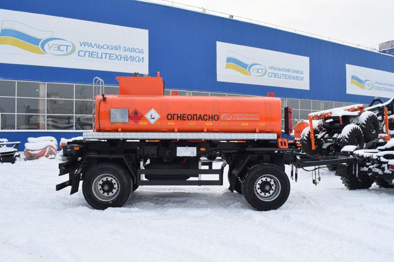 Прицеп-цистерна для ГСМ марки УЗСТ-ПЦ-9,5-007 (2 оси)