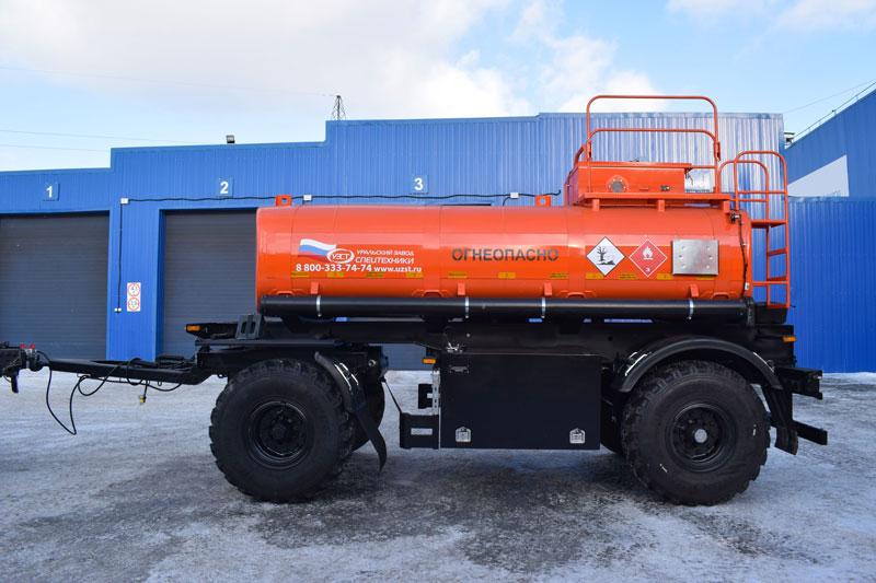 Прицеп-цистерна для ГСМ марки УЗСТ-ПЦ-10-009 (2 оси)