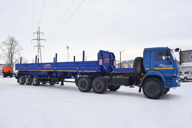 Бортовой полуприцеп ППБ-9178-027Б3-160 (40 т.)