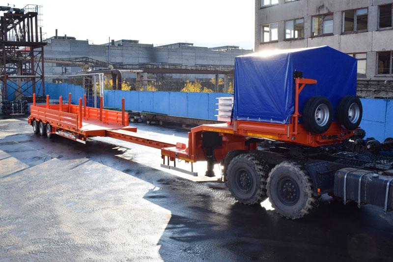 Полуприцеп тяжеловоз телескопический ППТ-9177-001НР3 (53,5 т.)