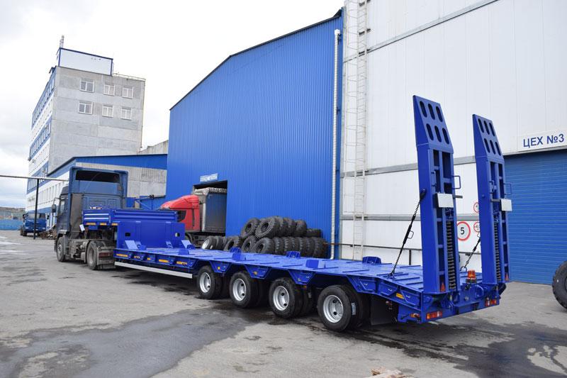 Полуприцеп тяжеловоз низкорамный ППТ-9176-006Н4 (54 т.)
