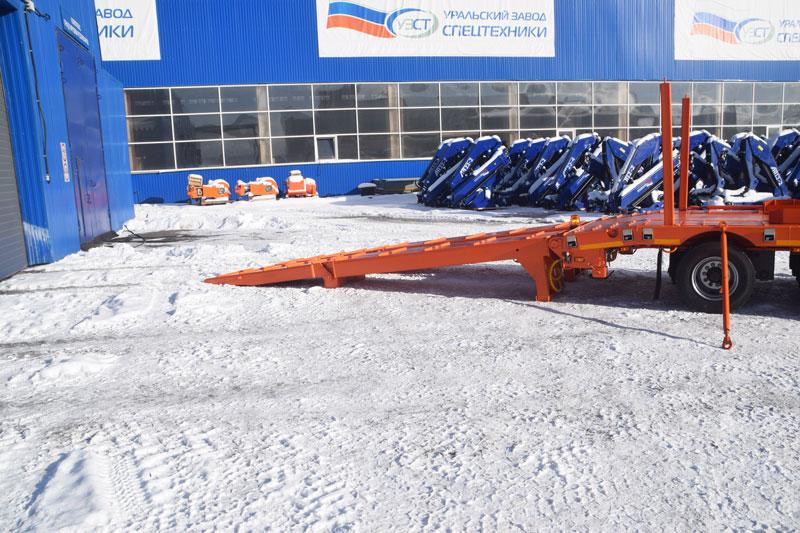 Полуприцеп тяжеловоз низкорамный ППТ-9177-004Н3 (40 т.)