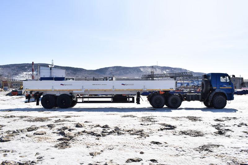 Полуприцеп-контейнеровоз 9180А-016Б2-30 (22 т.)