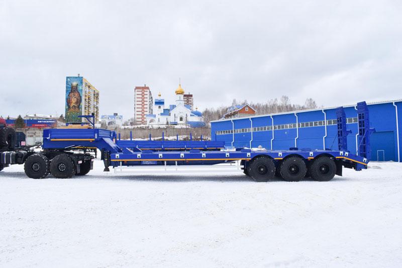Полуприцеп тяжеловоз высокорамный ППТ-9177-71В3 (70 т.)