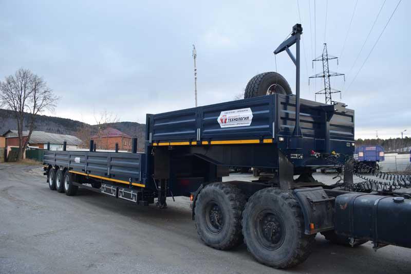 Полуприцеп тяжеловоз высокорамный ППТ-9177-046В3-95 (30 т.)
