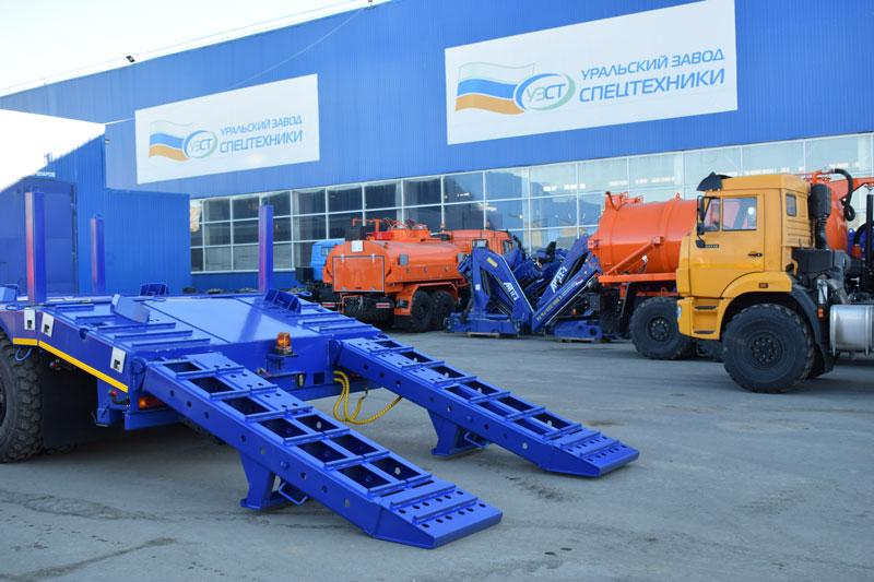 Полуприцеп тяжеловоз высокорамный ППТ-9177-70В3 (70 т.)