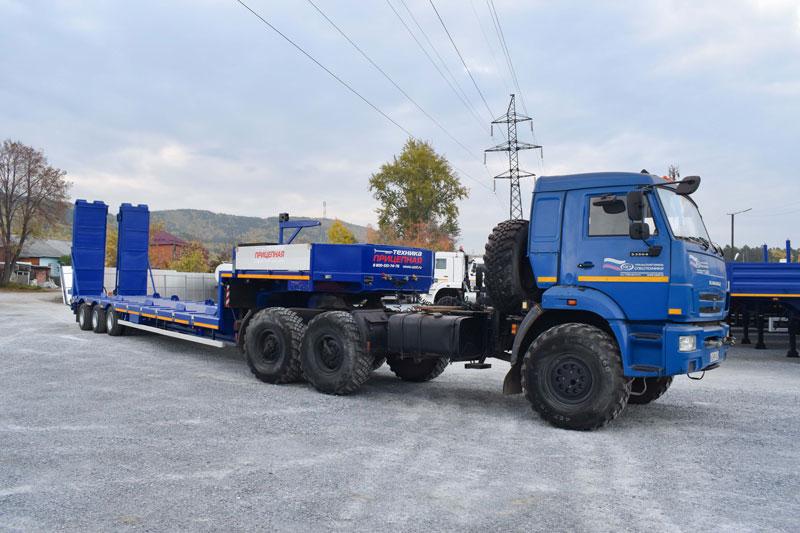 Полуприцеп тяжеловоз низкорамный ППТ-9177-026Н3 (40 т.)
