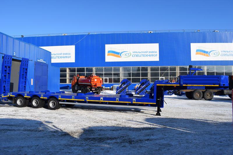 Полуприцеп тяжеловоз низкорамный ППТ-9177-012Н3 (46 т.)