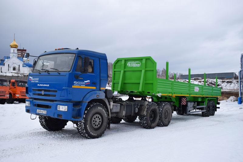 Бортовой полуприцеп ППБ-9180-028Б2 (22,2 т.)