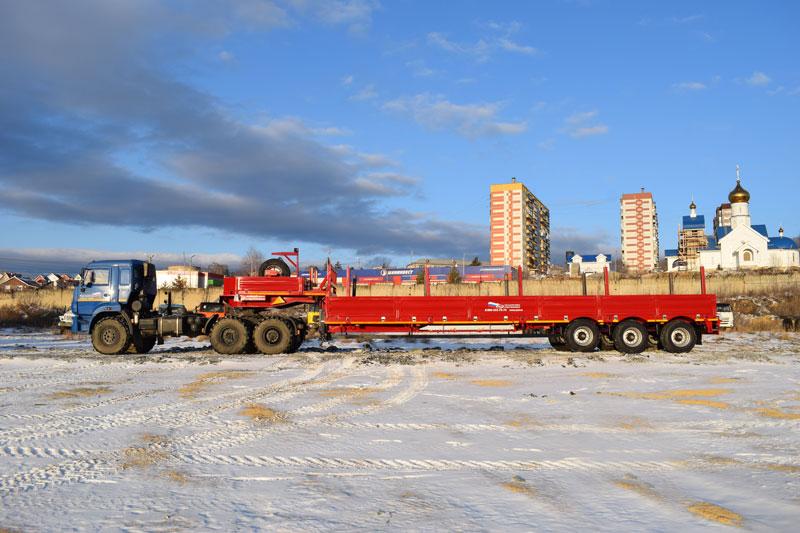Полуприцеп тяжеловоз высокорамный ППТ-9177-024В3 (36 т.)