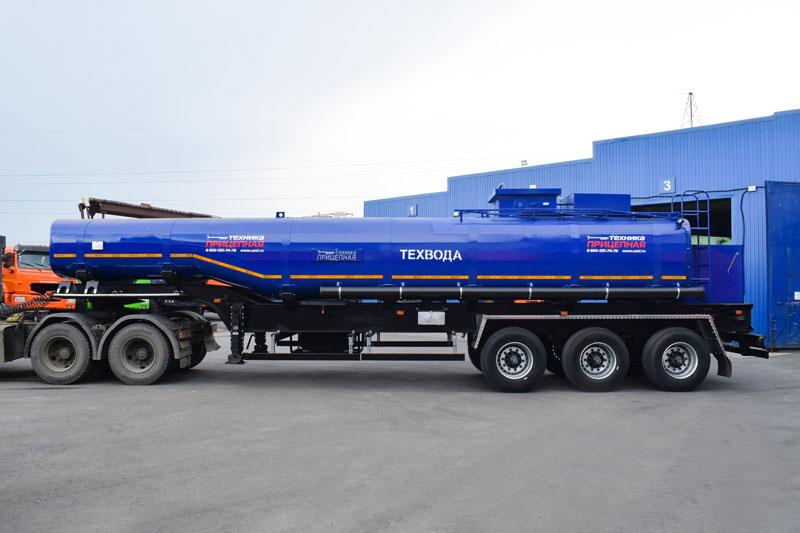 Полуприцеп-цистерна ППЦТ-30 (001) для техводы (3-осный, переменное сечение)