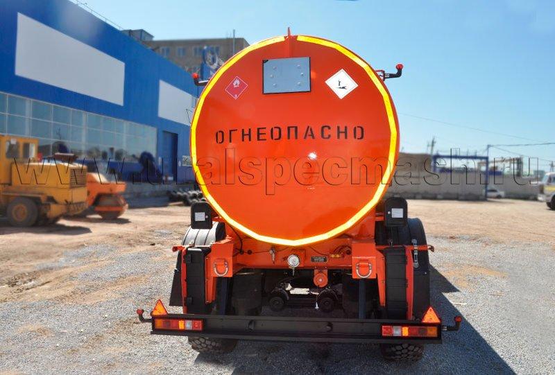 Полуприцеп-цистерна ППЦ-28 для ГСМ (3-осный, переменное сечение круглой формы)