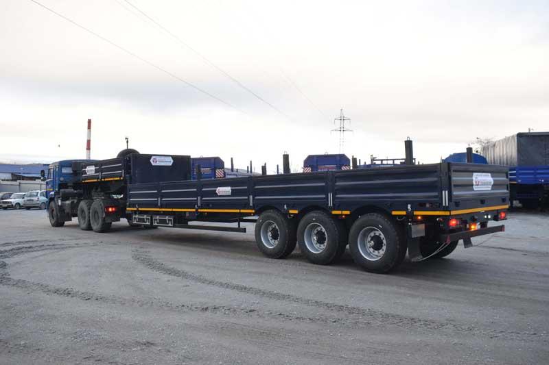 Полуприцеп тяжеловоз высокорамный ППТ-9177-046В3-95 (30 т.)