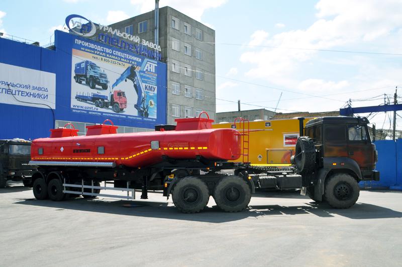 Полуприцеп-цистерна ППЦ-30 (002) для ГСМ (2-осный, переменное сечение)