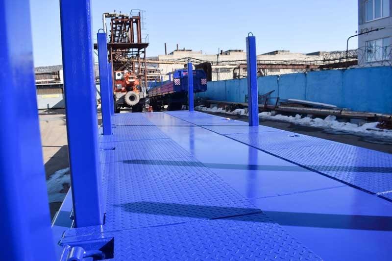 Полуприцеп тяжеловоз телескопический ППТ-001НР5 (60 т.)