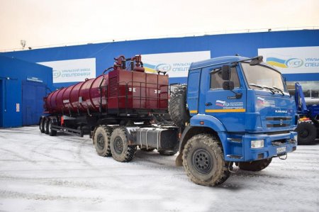 Полуприцеп-цистерна вакуумная АКН ППЦВ-28 (001)