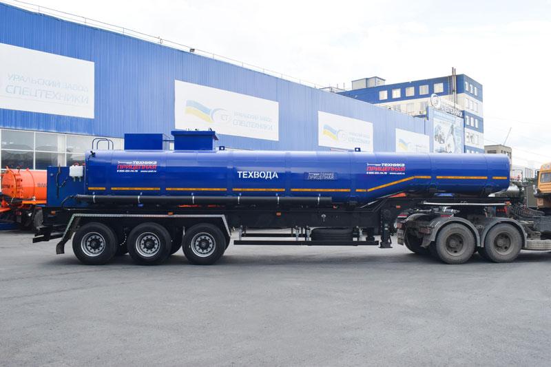 Полуприцеп-цистерна ППЦТ-30 (001) для техводы (3-осный, переменное сечение)