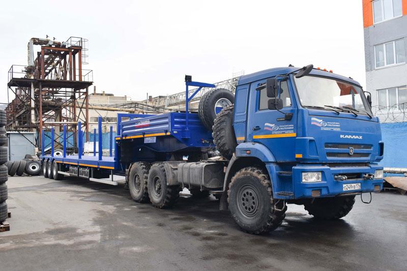 Полуприцеп тяжеловоз высокорамный ППТ-9177-046В3-50 (45 т.)