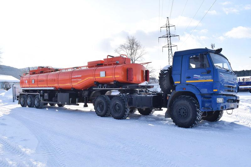 Полуприцеп-цистерна ППЦ-35 (001) для ГСМ (3-осный, переменное сечение)
