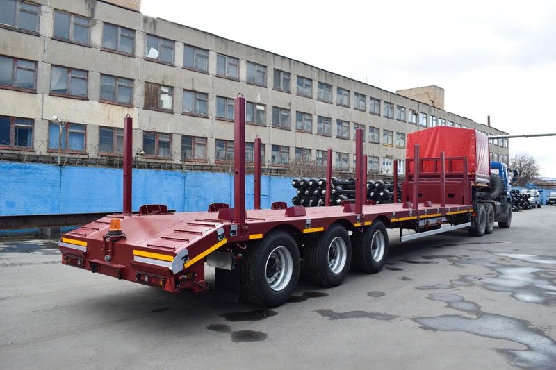 Полуприцеп тяжеловоз высокорамный ППТ-9177-026В3-30 (36 т.)