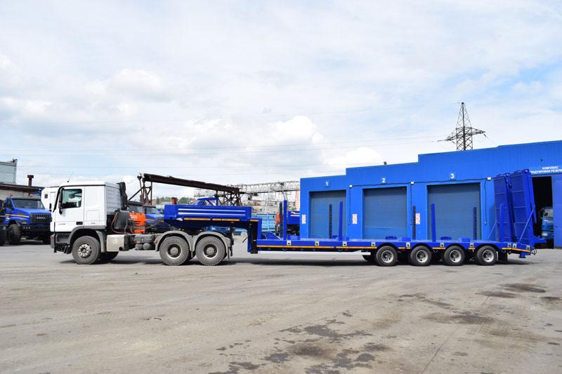 Полуприцеп тяжеловоз низкорамный ППТ-9176-002Н4 (51 т.)