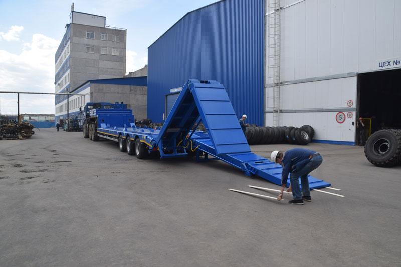 Полуприцеп тяжеловоз низкорамный ППТ-9177-005Н3 (44,5 т.)